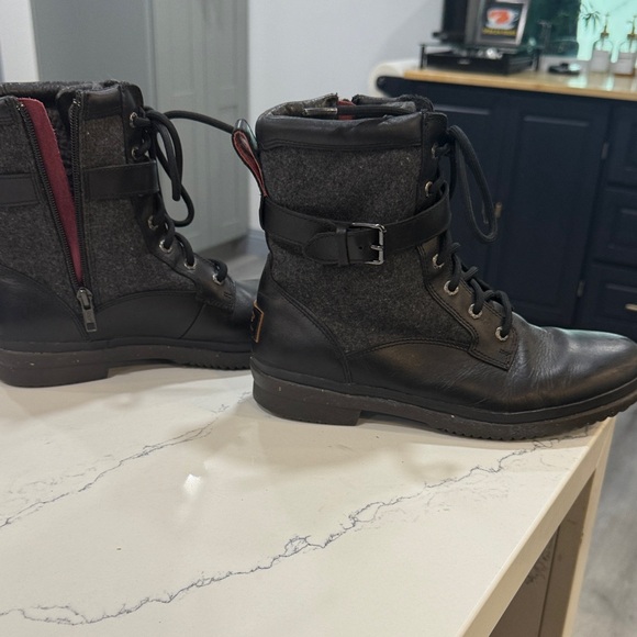 UGG Black and Gray Waterproof Boots - Picture 1 of 6